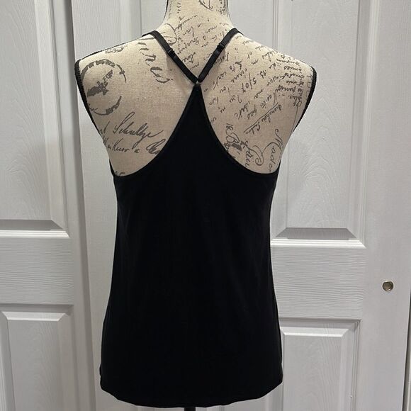 NAKED RACEBACK  CAMISOLE. BLACK L - Picture 5 of 6